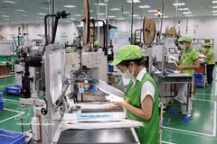 Chaque année, la société Bandai Vietnam fournit des millions de produits aux entreprises manufacturières. Photo: VNA
