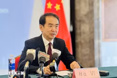 L'ambassadeur de Chine au Vietnam, He Wei. Photo: VNA