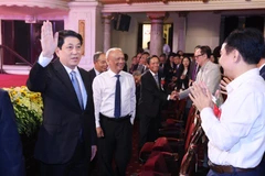 Le président de la République Luong Cuong à la cérémonie célébrant le 80ᵉ anniversaire de la Journée traditionnelle des avocats vietnamiens. Photo: VNA