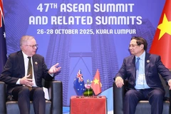 Le Premier ministre vietnamien Pham Minh Chinh (droite) et son homologue australien Anthony Albanese. Photo: VNA