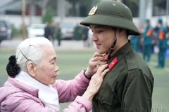 La constance et la stabilité de la famille vietnamienne sont maintenues par l’harmonie, la combinaison entre le sentiment d’affection et le sentiment du devoir. Photo : VNA
