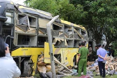 L’accident a causé la mort de 10 passagers et blessé 15 autres. Photo : VNA