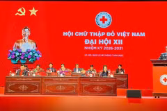 Le Présidium du Congrès. Photo : Vietnamplus