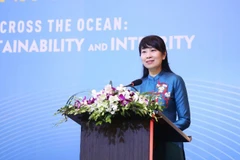 La professeure associée et docteure Nguyen Thi Lan Anh, directrice adjointe de l'Académie diplomatique du Vietnam, est la candidate vietnamienne au poste de juge au Tribunal international du droit de la mer (TIDM) pour le mandat 2026-2035. Photo : ministère des Affaires étrangères