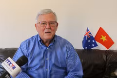 Le professeur Carl Thayer, de l’Académie de défense d'Australie (Université de New South Wales). Photo : VNA