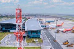 Terminal de l'aéroport de Hai Phong. Photo : VNA