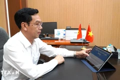 Doàn Hông Duy, secrétaire adjoint permanent du Comité du Parti et président du Conseil populaire de la zone spéciale de Kiên Hai. Photo: VNA