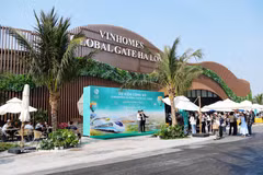 Projet de cité urbaine côtière de Vingroup à Quang Ninh. Photo : VNA