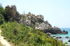 Le cap de Vi Rong conserve encore sa beauté sauvage et mystérieuse. Photo : Le Phuoc Ngoc - VNA