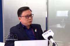 Dao Tuan Hung, président de l’Association générale des Vietnamiens en République de Corée. Photo : VNA
