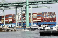 Port de fret à Bangkok, Thaïlande, le 3 avril 2025. Photo: Reuters/VNA