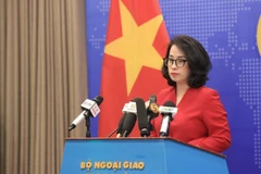 La porte-parole du ministère vietnamien des Affaires étrangères, Pham Thu Hang. Photo : VNA