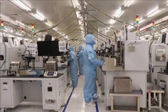 ITM Semiconductor Vietnam Co., Ltd., située dans le parc industriel de Vsip, chef-lieu de Tu Son, province de Bac Ninh, a toujours bénéficié de conditions favorables des autorités locales. Photo : VNA 