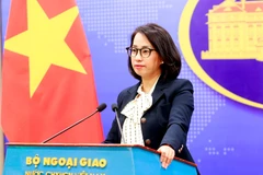 La porte-parole du ministère des Affaires étrangères, Pham Thu Hang. Photo: VNA