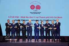 Le 11e Festival Vietnam-Japon s'ouvre à Ho Chi Minh-Ville. Photo: VNA