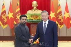 Le secrétaire général Tô Lâm reçoit le président sri-lankais Dissanayaka à Hanoï
