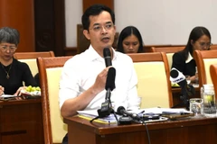 Truong Ba Tuân, directeur adjoint du Département de gestion et de supervision des politiques fiscales du ministère des Finances. Photo : VNA