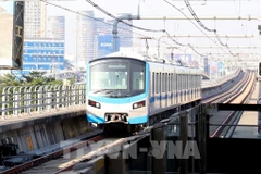 La ligne de métro n°1 Bên Thành - Suôi Tiên. Photo: VNA