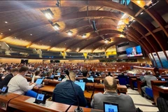 Lors de la conférence. Photo : ministère des Affaires étrangères