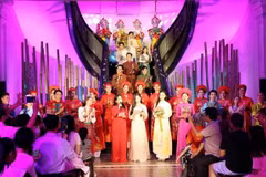 Des spectacles d’art traditionnel sont proposés chaque week-end en soirée au Musée de Hô Chi Minh-Ville. Photo : Musée de Hô Chi Minh-Ville