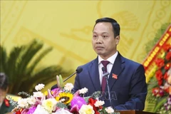 Trân Tiên Dung élu secrétaire du Comité provincial du Parti de Diên Biên pour le mandat 2025-2030. Photo : VNA