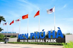 La zone industrielle de Phu Hà. Photo: baophutho.vn