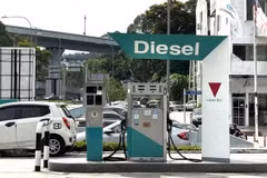 Une station-service Petronas à Kuala Lumpur. Photo : VNA