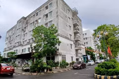 Le projet de logements sociaux de la rue Phan Ba Vanh, dans le quartier Tran Hung Dao, province de Hung Yen, est investi par la Société par actions d'investissement et de commerce 379. Photo : VNA