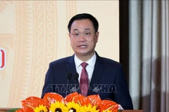 Le Ngoc Quang, membre du Comité central du Parti, secrétaire du Comité municipal du Parti et chef de la délégation de l'organisation du Parti de Da Nang. Photo : VNA