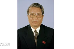 Le camarade Tran Duc Luong, ancien membre du Bureau Politique (BP), ancien président vietnamien. Photo : VNA