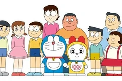 De nombreux lecteurs vietnamiens passionnent pour le manga japonais Doraemon de Fujiko F. Fujio. Photo : internet