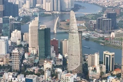 La tour financière Bitexco est l'un des symboles de Hô Chi Minh-Ville. (Photo : Hong Dat/VNA)