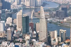 La tour financière Bitexco est l'un des symboles de Hô Chi Minh-Ville. (Photo : Hong Dat/VNA)