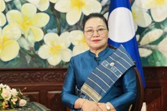 L'ambassadrice du Laos au Vietnam, Khamphao Ernthavanh. Photo: VNA