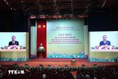 Le secrétaire général du Parti communiste du Vietnam (PCV), Tô Lâm préside le 27 août à Hanoï une rencontre avec des générations de députés. Photo : VNA