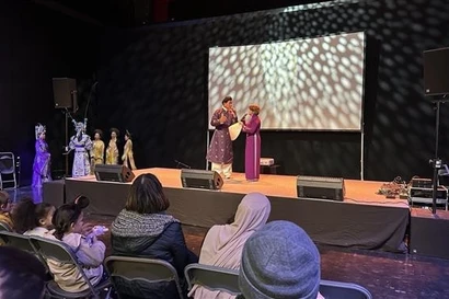 Lors du festival, l’association « Tiếng tơ đồng » a présenté des spectacles de musique traditionnelle de Huê. Photo : VNA