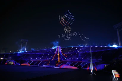 La 33ᵉ édition des Jeux sportifs d’Asie du Sud-Est (SEA Games 33), le plus grand événement sportif de la région, a officiellement débuté le 9 décembre à Bangkok, en Thaïlande. Photo : VNA