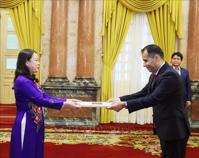 L'ambassadeur de Turquie Korhan Kemik. Photo : VNA Turquie.jpeg