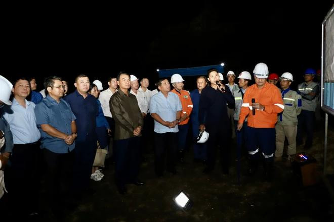La centrale thermoélectrique de Lakmang aura une puissance d'environ 600 MW. Photo: Vietnamplus 3.webp