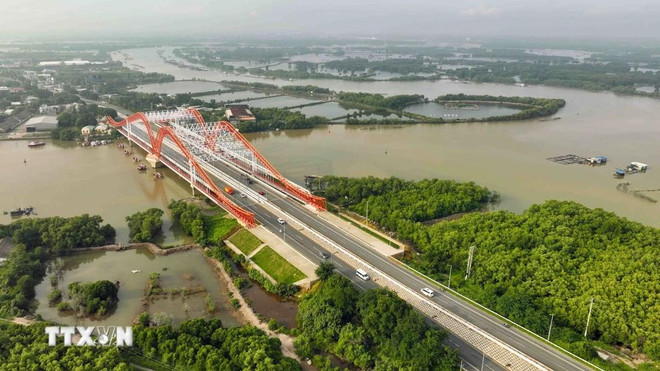 La ville de Vung Tau s'efforce de développer son label de la "ville verte". Photo: VNA vung tau 1.webp