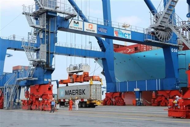 La logistique verte aide les entreprises à améliorer leur compétitivité. (Photo : VietnamPlus) container-1265.jpg.webp