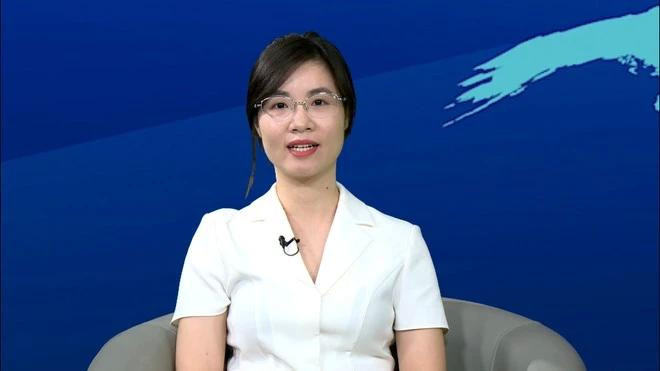 Dang Hong Nhung, représentante de l'Agence du commerce extérieur, ministère de l’Industrie et du Commerce. (Photo : VietnamPlus) dang-hong-nhung-9013.jpeg.webp