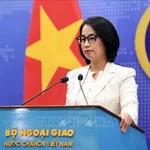 La porte-parole du ministère des Affaires étrangères Pham Thu Hang. Photo : VNA