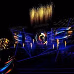 Conception scénique du spectacle. Photo : comité d'organisation
