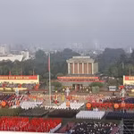 La place Ba Dinh au matin du 2 septembre 2025. Photo : VNA