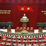 Le 15e Plénum du Parti communiste du Vietnam à Hanoï. Photo : VNA