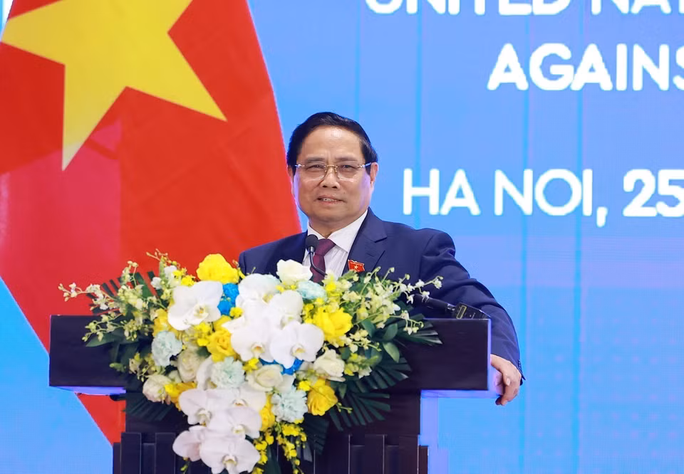 Le Premier ministre Pham Minh Chinh.