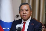 Le ministre lao des Technologies et de la Communication, Boviengkham Vongdara. Photo: VNA