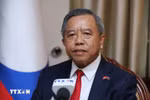 Le ministre lao des Technologies et de la Communication, Boviengkham Vongdara. Photo: VNA