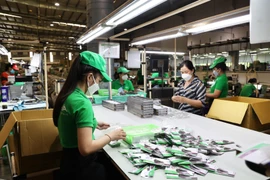 Fin mars 2026, les parcs industriels et les zones franches d'exportation de la ville comptaient 5 374 projets d'investissement valides. Photo: VNA